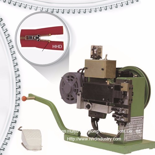 Fly Stop Machine Semi Auto Zipper Top Stop Machine with Touch Screen