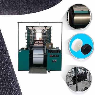 7500W High Power Warping Machine For Hook And Loop Yarn With 380 V/440 V Volt And 700*410mm Beam Type